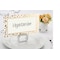 Better Office Products Place Cards, 2in. x 3.5in. White W/Metallic Gold Leaf Foil Border, Folded Table Tent Cards, 100PK 64645 - alternate 5